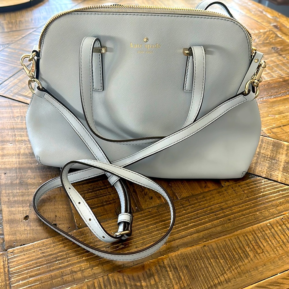 Kate spade purse, light blue.